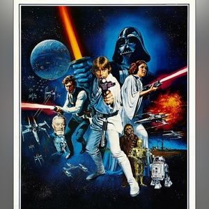 Star Wars A New Hope Classic Wall Poster New 22x34 By Trends Posters